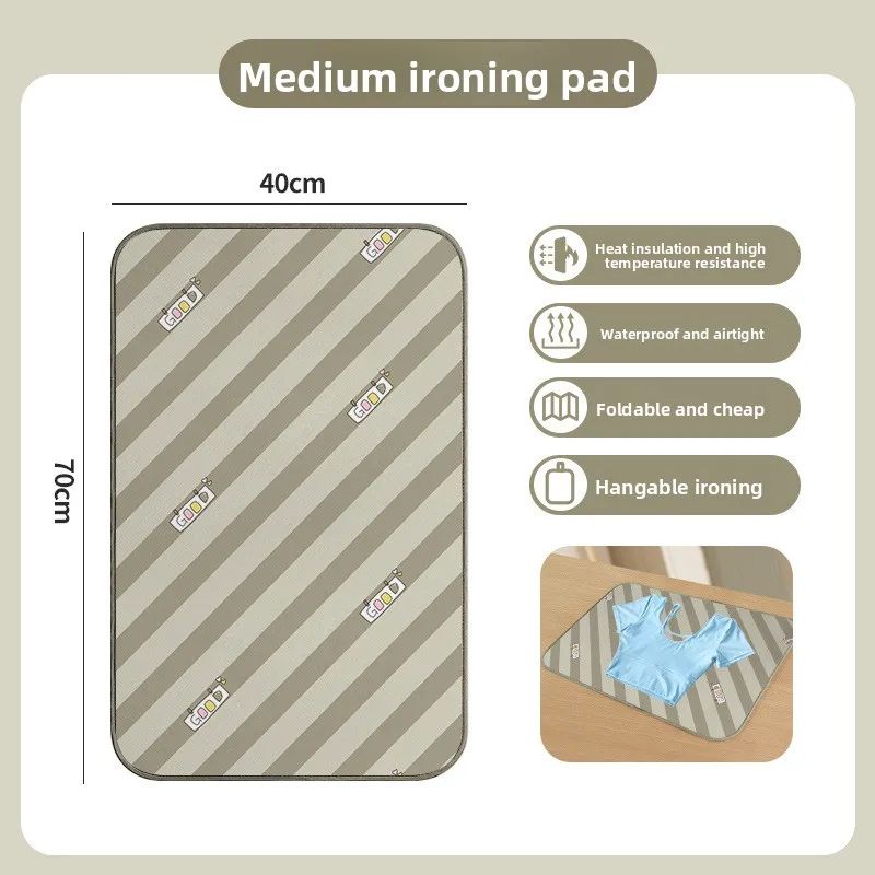 Foldable Ironing Pad With Heat Resistant Gloves 7