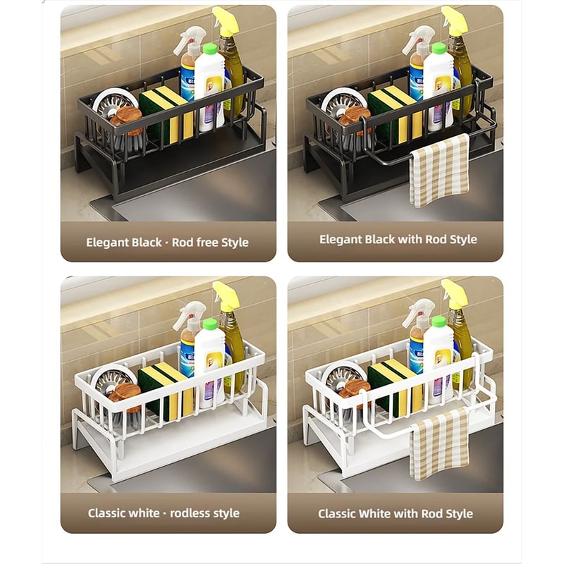 Kitchen Sink Drain Rack Organizer 7