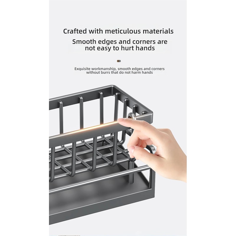 Kitchen Sink Drain Rack Organizer 8