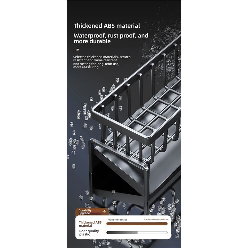 Kitchen Sink Drain Rack Organizer 9