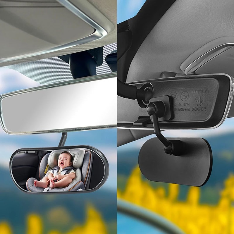 Adjustable Baby Car Rear View Mirror 7