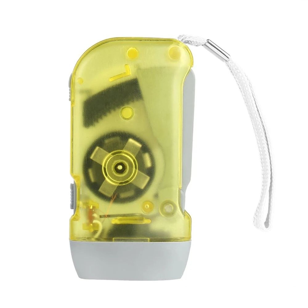 Hand Press Dynamo LED Emergency Flashlight 17