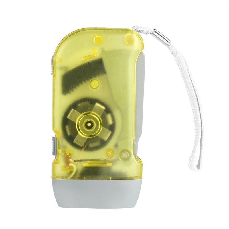 Hand Press Dynamo LED Emergency Flashlight 17