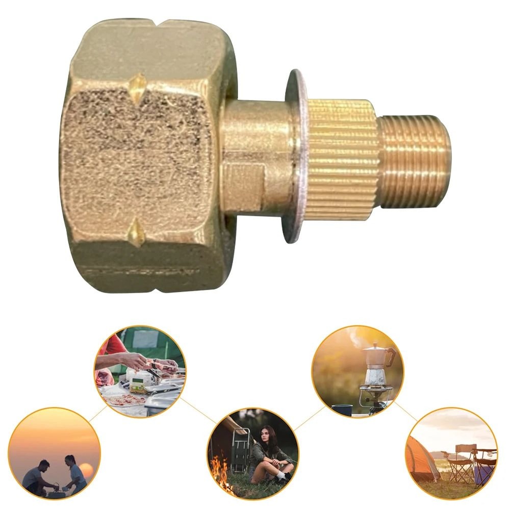 LPG Gas Cylinder Stove Connector Adapter 6
