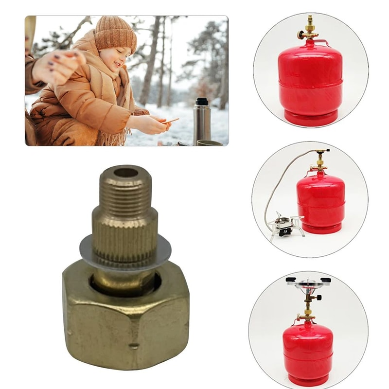 LPG Gas Cylinder Stove Connector Adapter 7