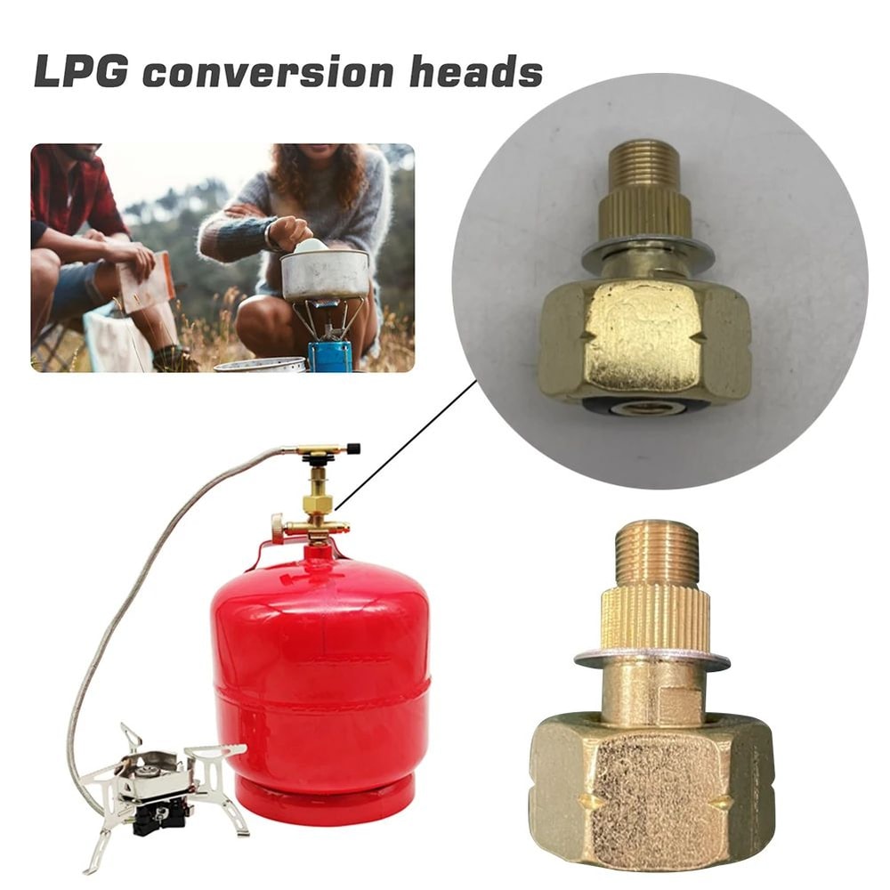 LPG Gas Cylinder Stove Connector Adapter 8