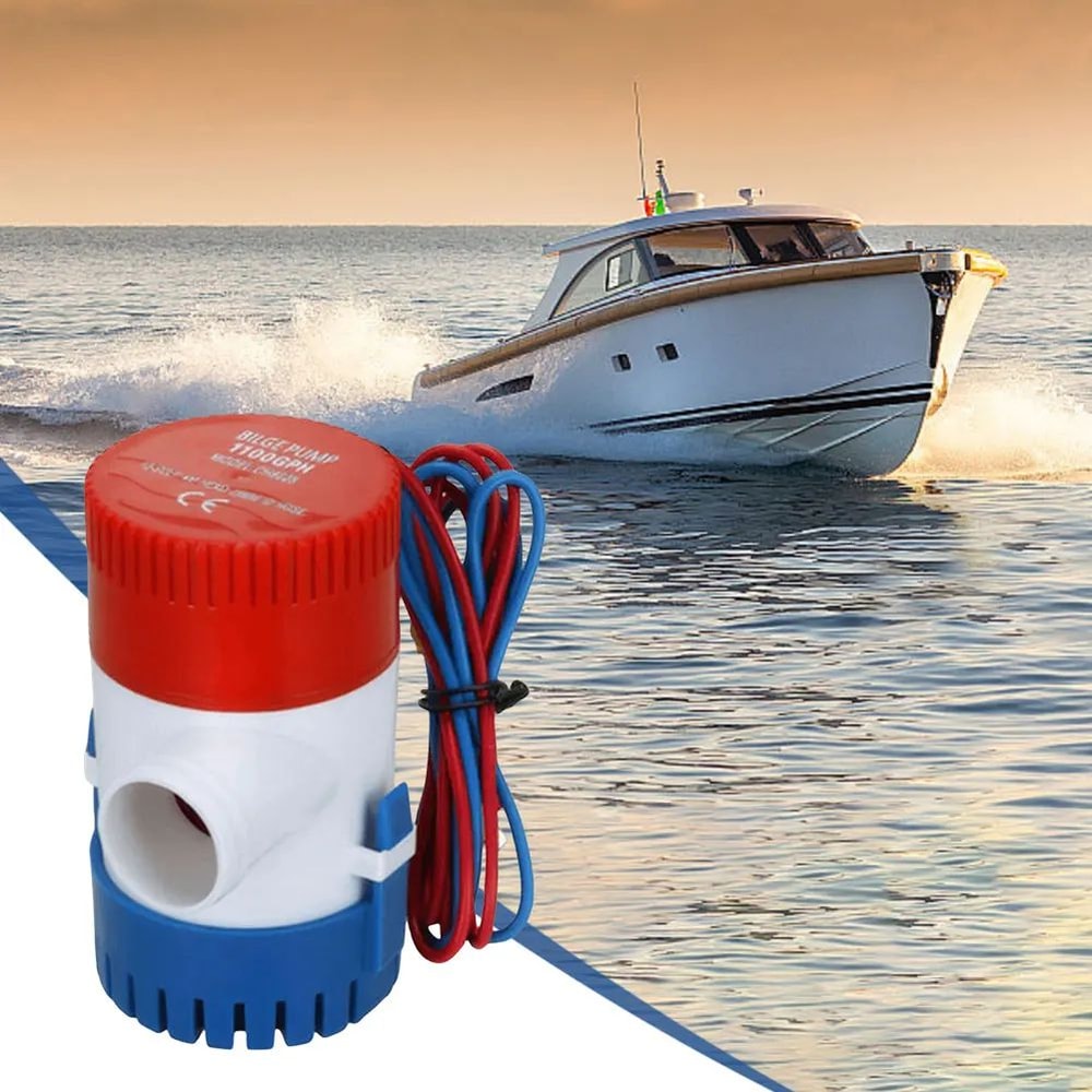 12V Submersible 1100GPH Marine Bilge Pump 1