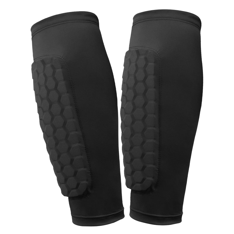 Soccer Shin Guards With Honeycomb Padding 11