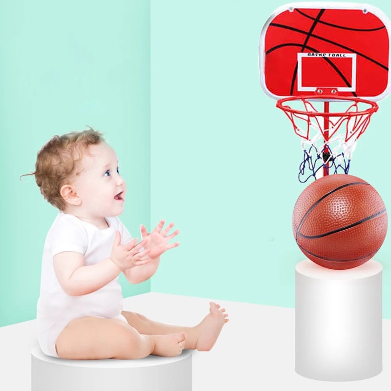 Adjustable Kids Basketball Hoop Set 2