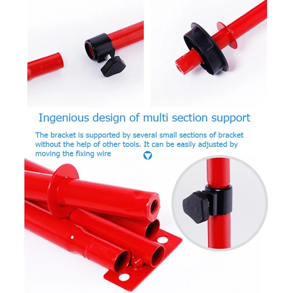 Adjustable Kids Basketball Hoop Set 4