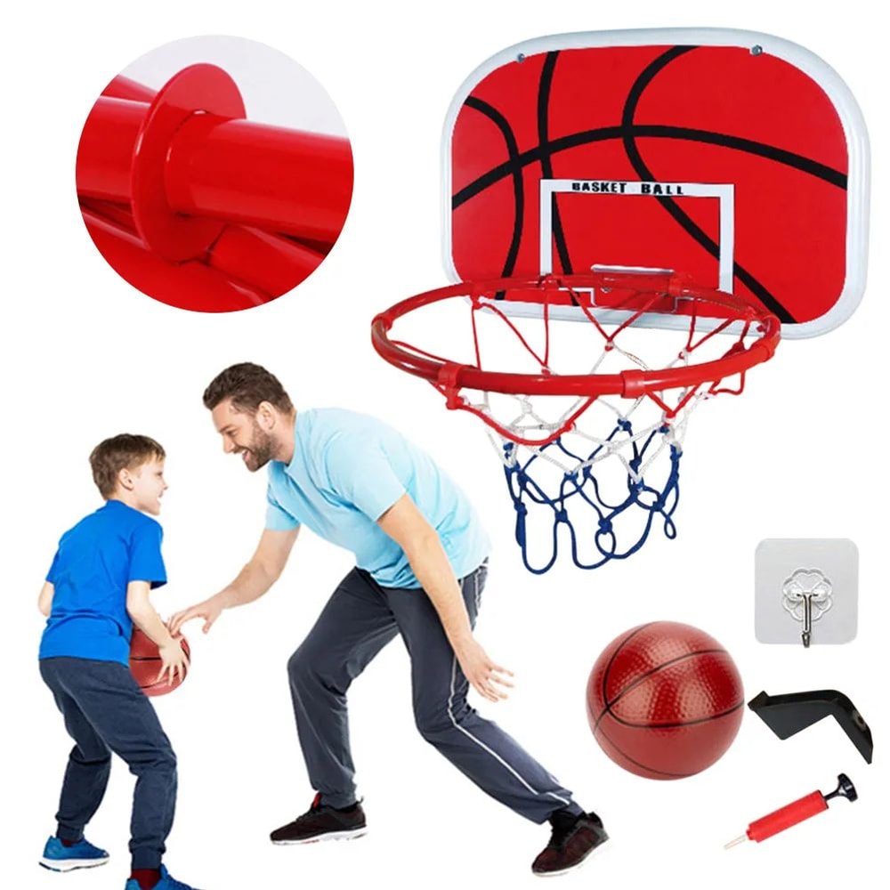 Adjustable Kids Basketball Hoop Set 9
