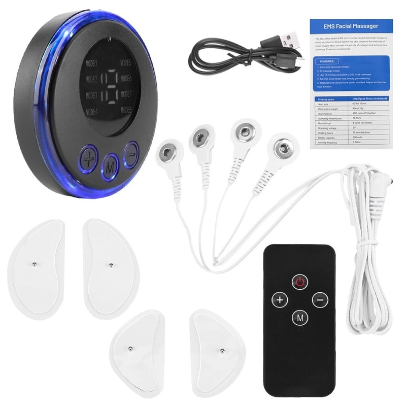 EMS Facial Lifting Massager Device 10