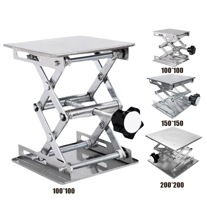 Manual Laboratory Scissor Lift Platform 7