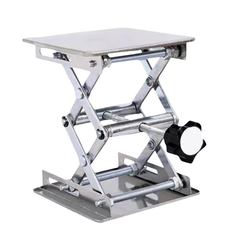 Manual Laboratory Scissor Lift Platform 8