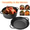 Cast Iron Dutch Oven With Skillet Lid 5