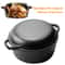 Cast Iron Dutch Oven With Skillet Lid 7