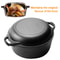 Cast Iron Dutch Oven With Skillet Lid 7