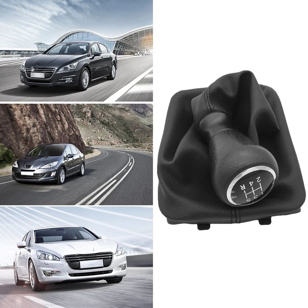 Peugeot 206 207 5 Speed Gear Shift Knob Cover 2