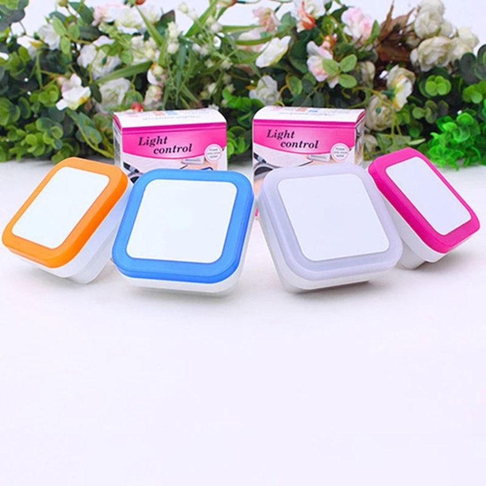 Wireless LED Sensor Night Light Plug In 8