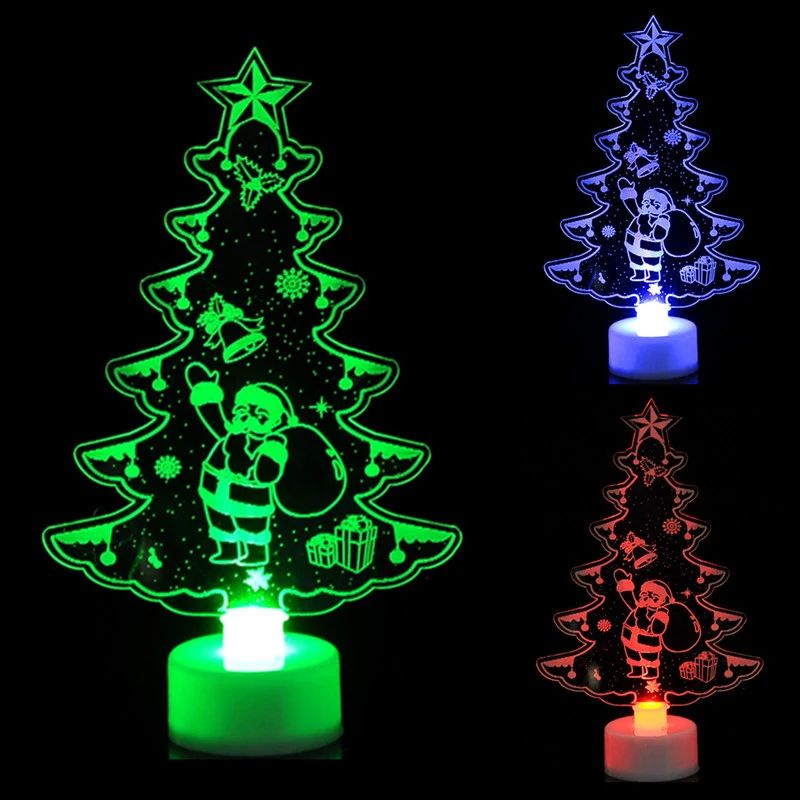 LED ChristmasOrnament Mini Night Light 4
