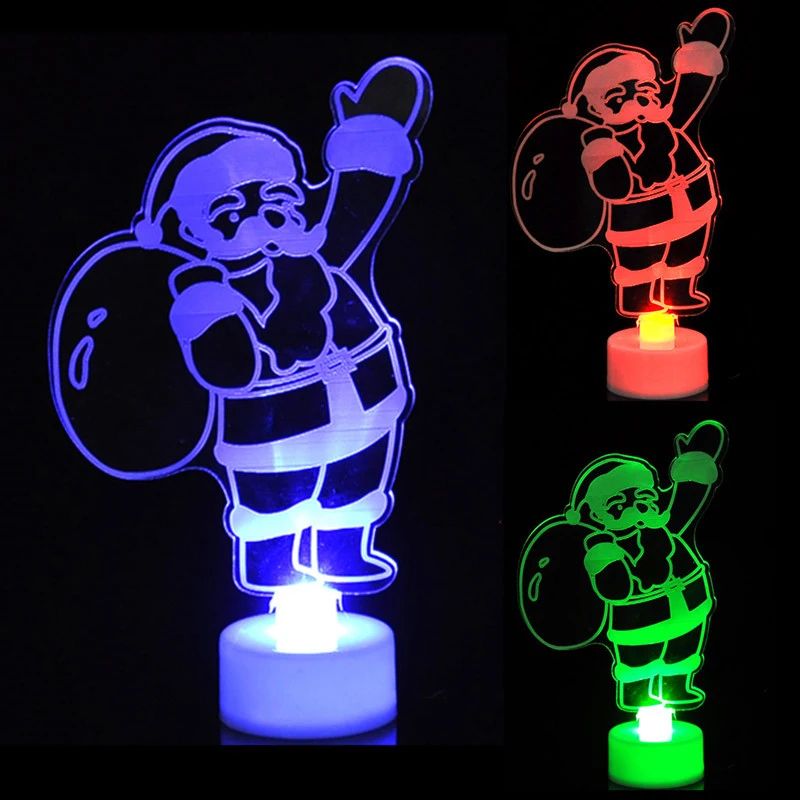 LED ChristmasOrnament Mini Night Light 5
