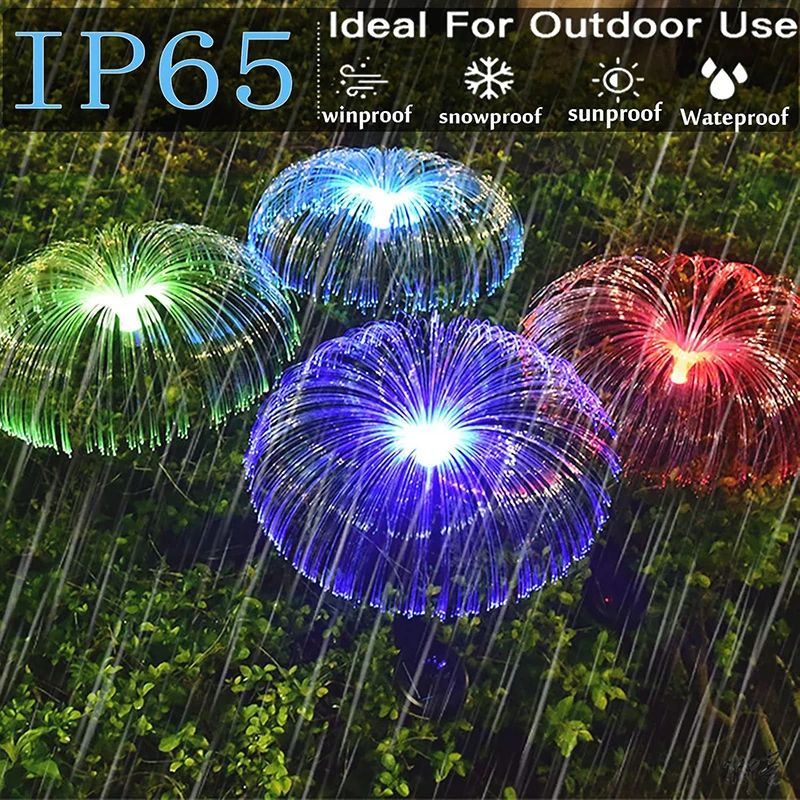 Solar Jellyfish Garden LED Lights 3