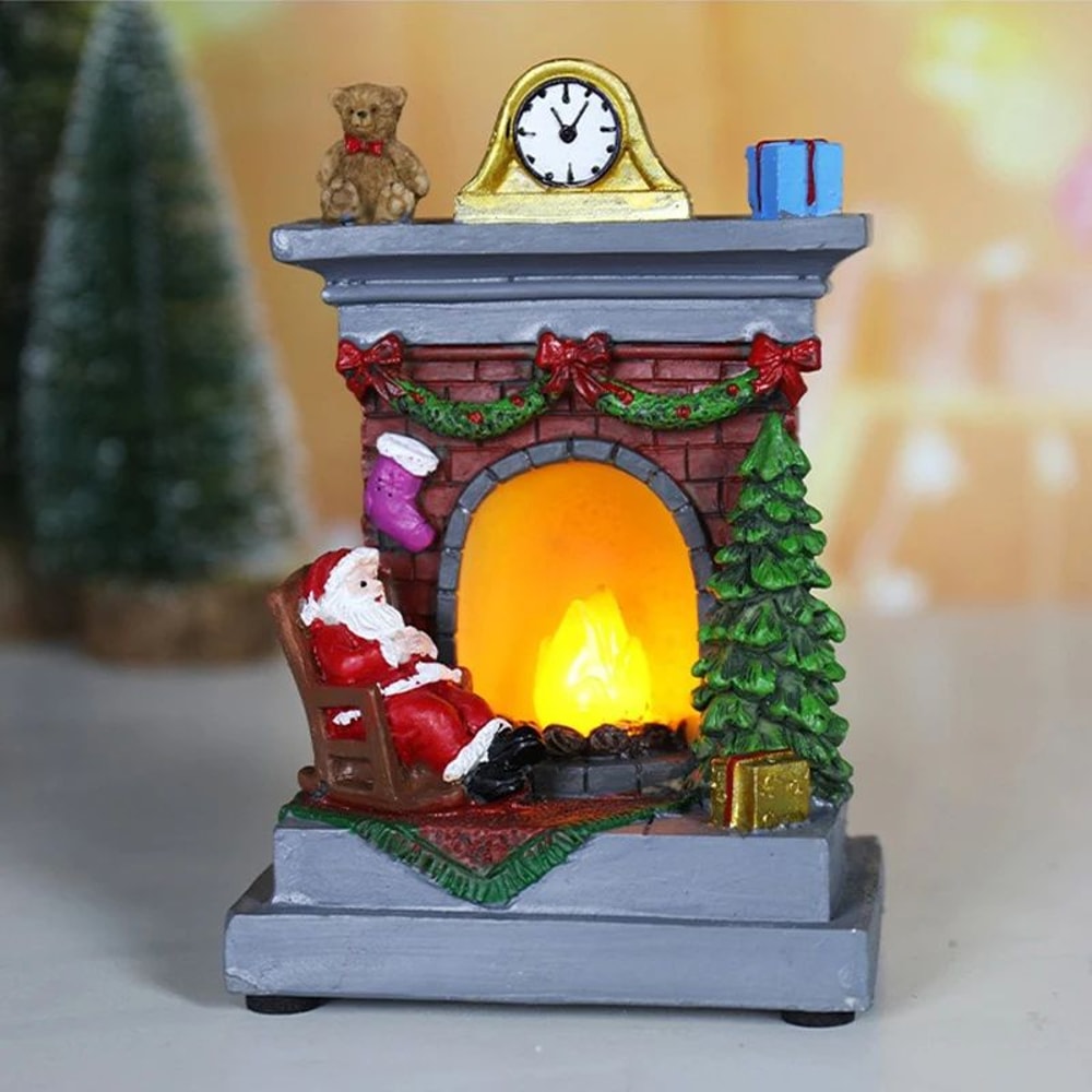Christmas LED Glowing Ornament Figurine 2