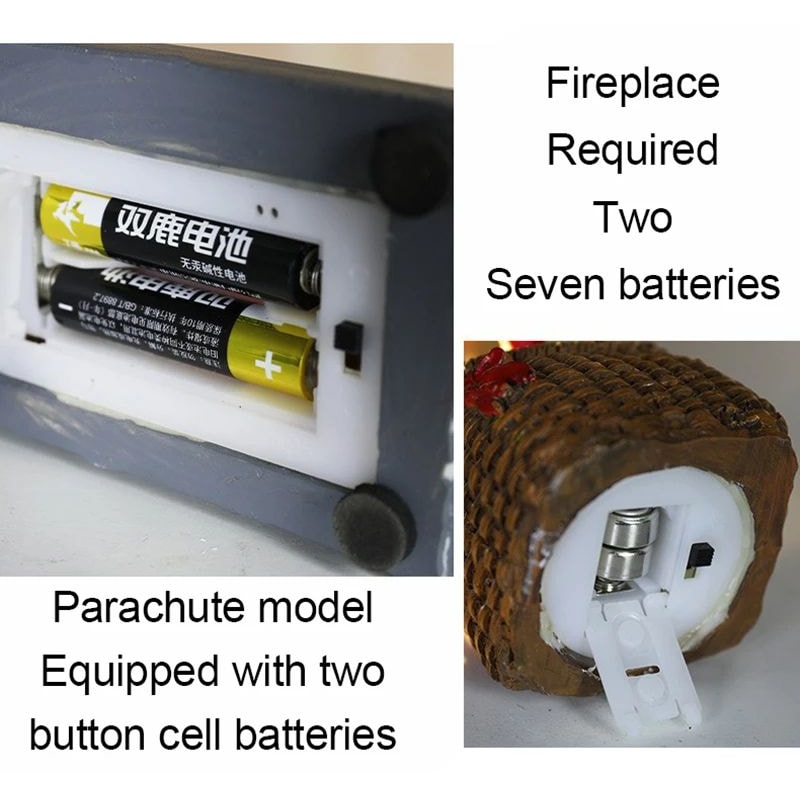 Christmas LED Glowing Ornament Figurine 7