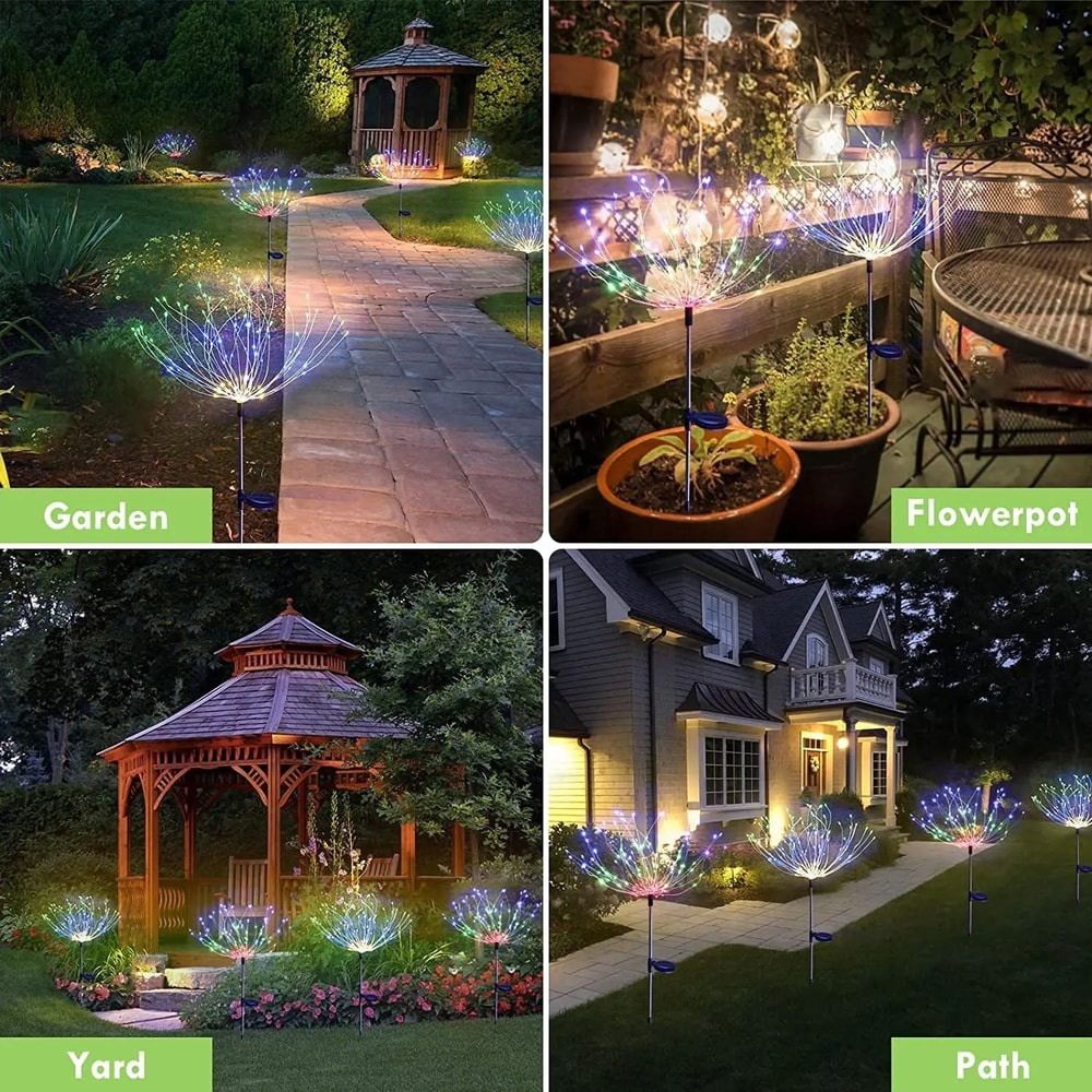 Solar Firework LED Garden Light 5