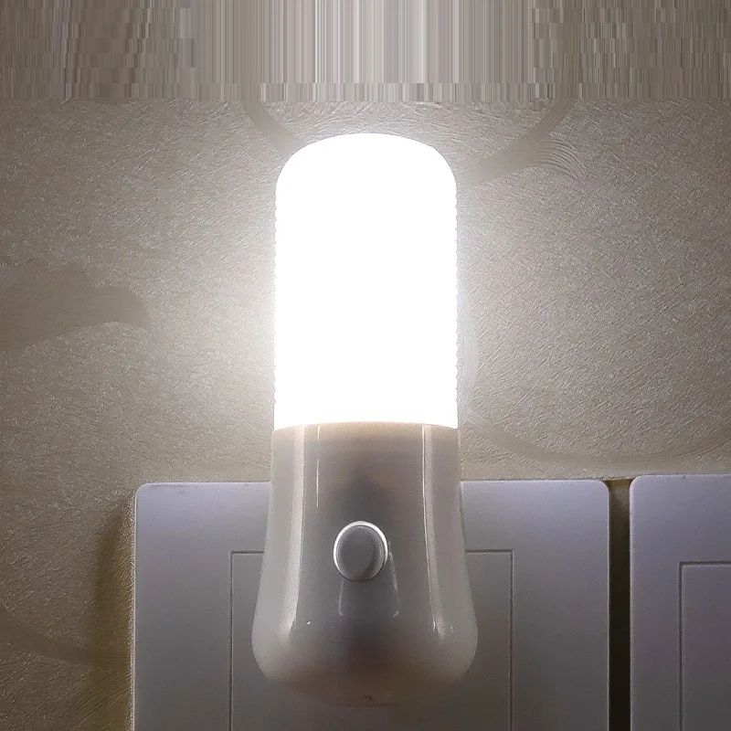 Plug In LED Night Light With Switch 0