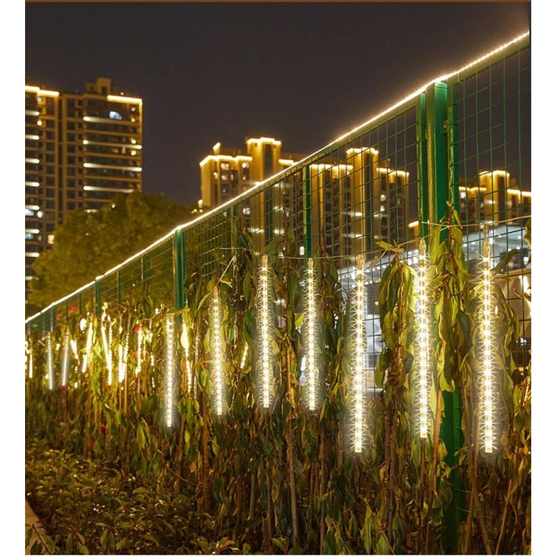 LED Meteor Shower String Lights EU Plug 10