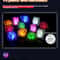 LED Color Changing Luminous Ice Cubes Set 9