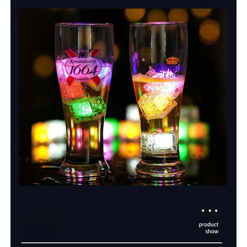 LED Color Changing Luminous Ice Cubes Set 11