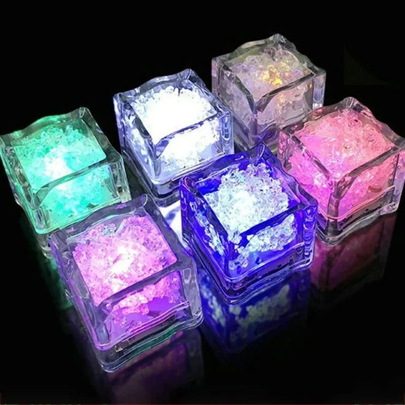 LED Color Changing Luminous Ice Cubes Set 14