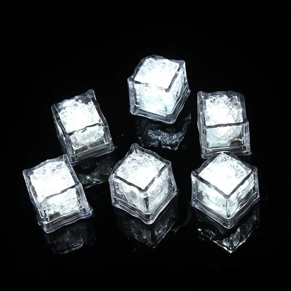 LED Color Changing Luminous Ice Cubes Set 18