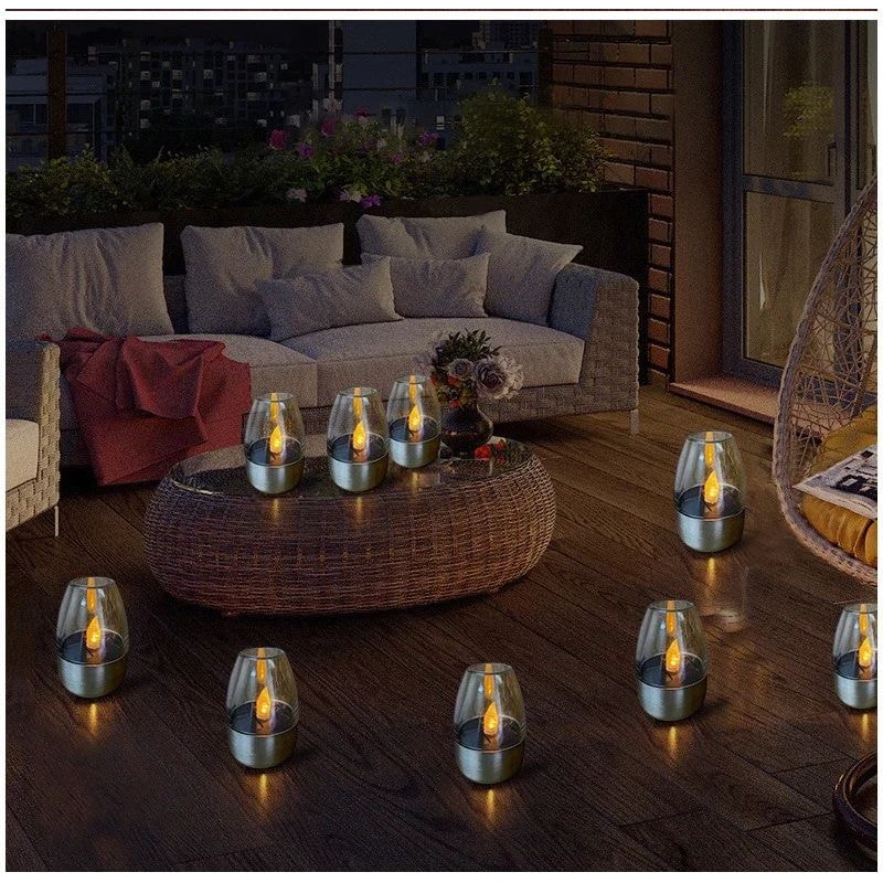 Solar LED Flameless Candle Light 7