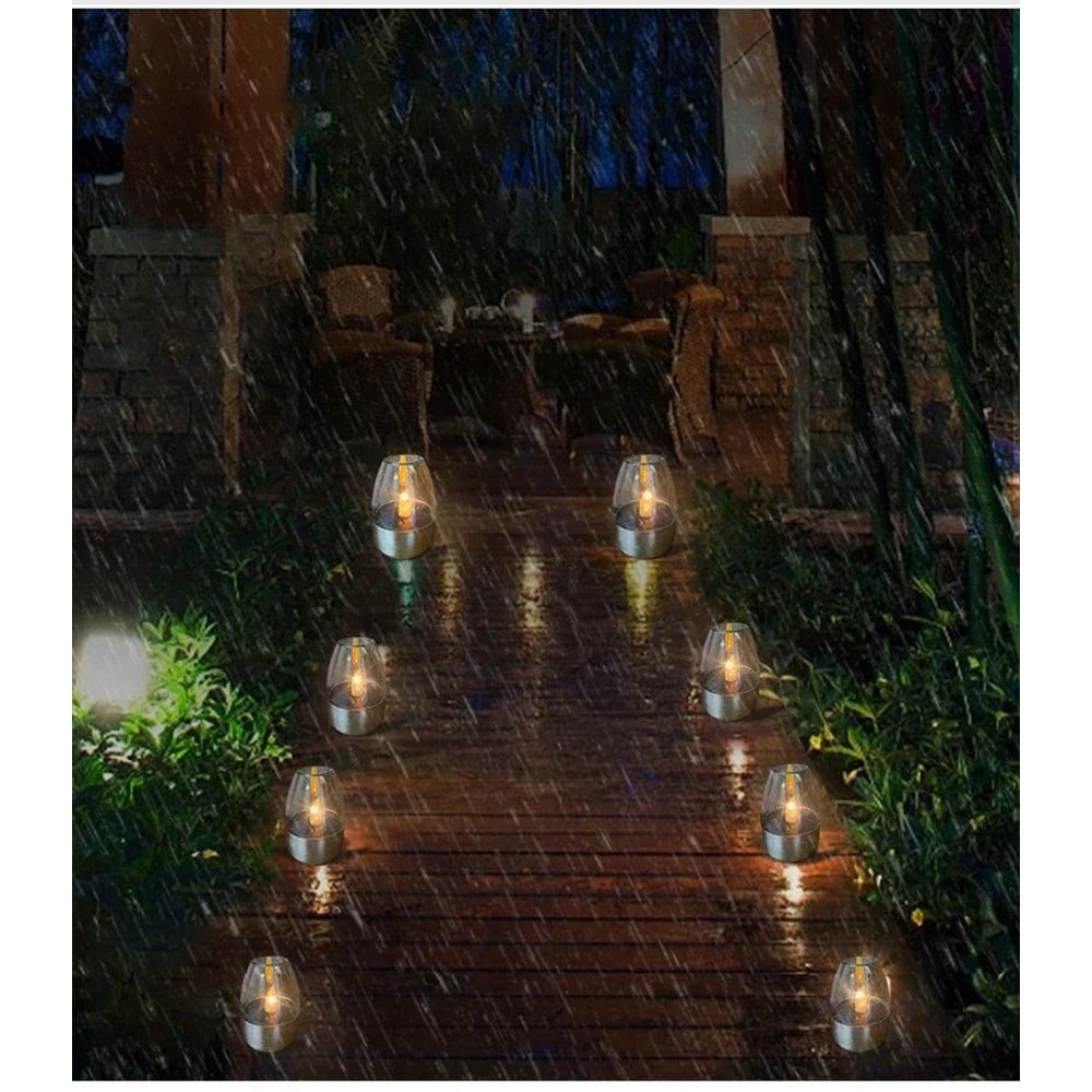 Solar LED Flameless Candle Light 8