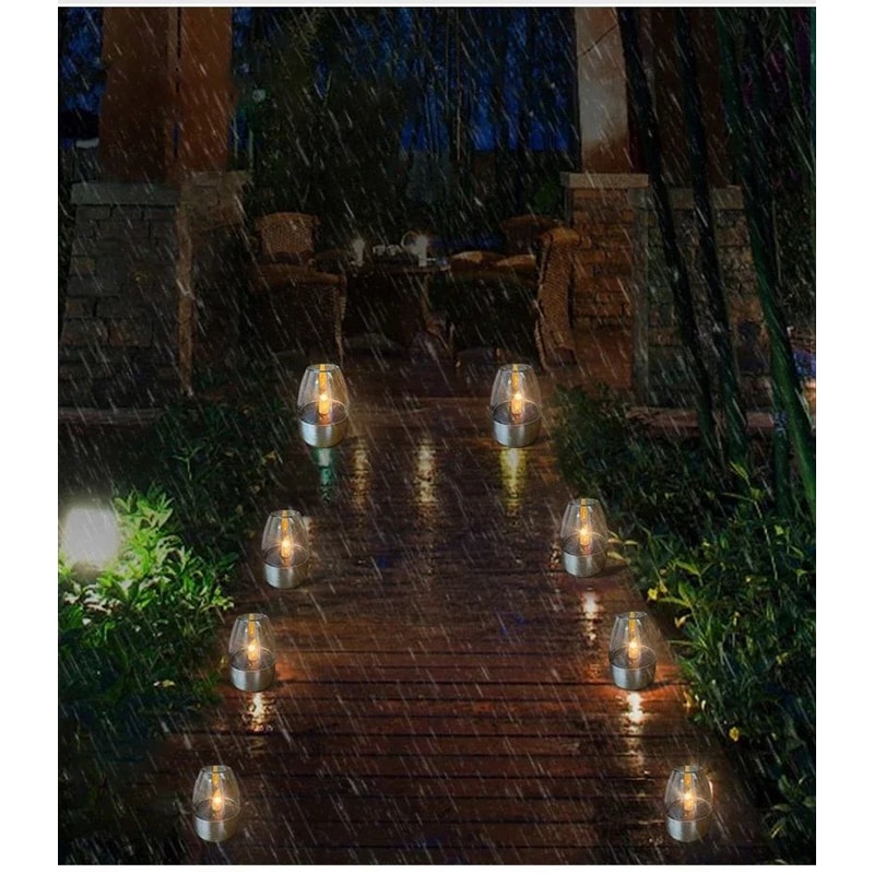 Solar LED Flameless Candle Light 8