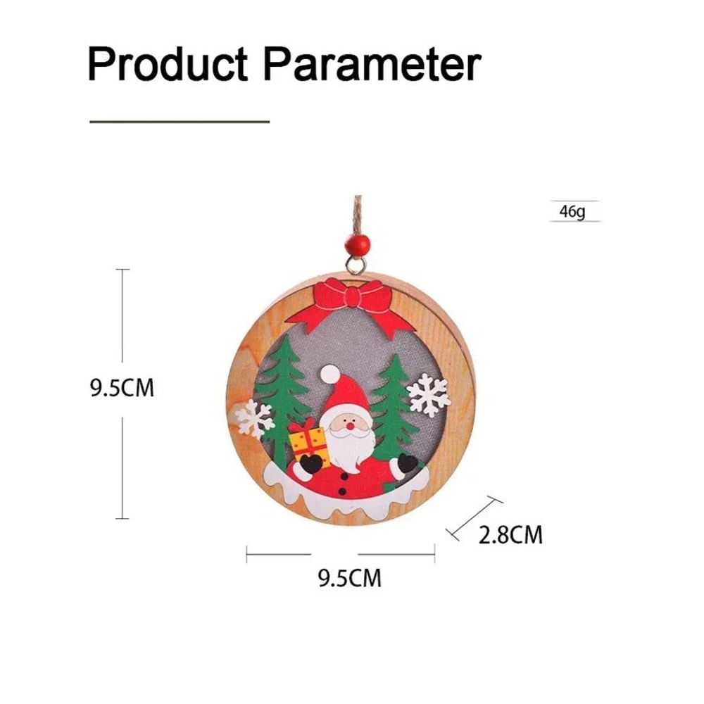 LED Christmas Tree Pendant Night Light 6