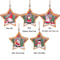LED Christmas Tree Pendant Night Light 8