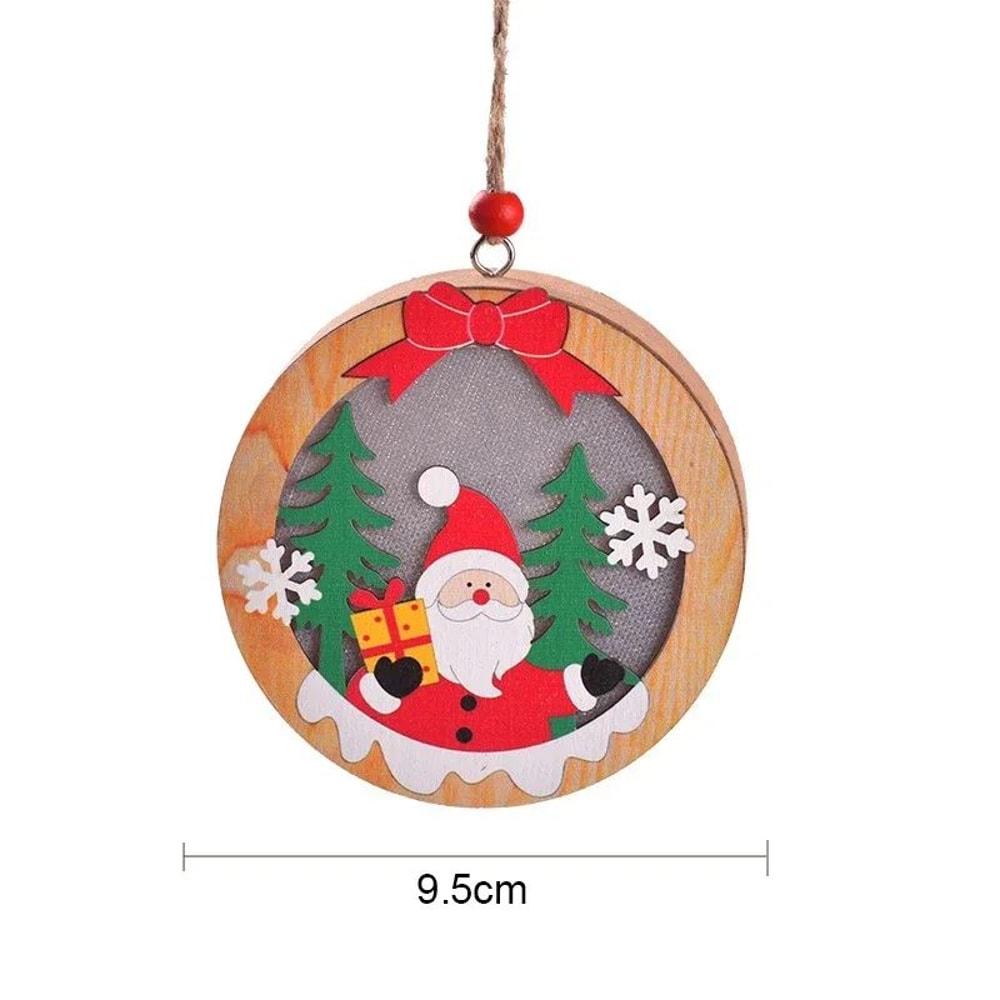 LED Christmas Tree Pendant Night Light 9