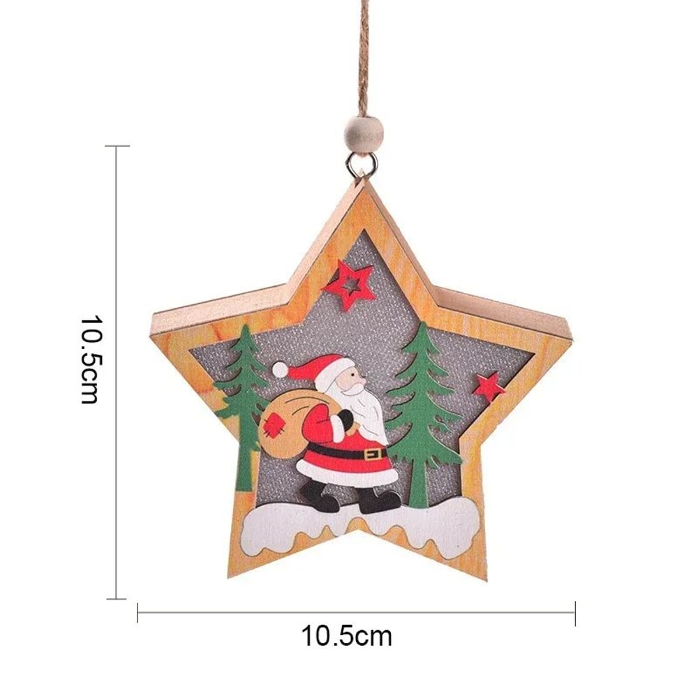 LED Christmas Tree Pendant Night Light 11
