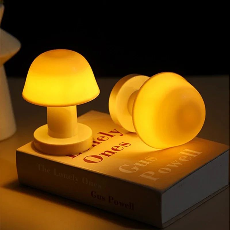 Mini Mushroom LED Night Light Lamp 1