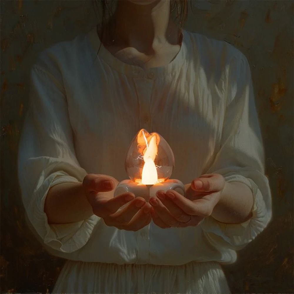 LED Flame Effect Mood Light Bulb 1