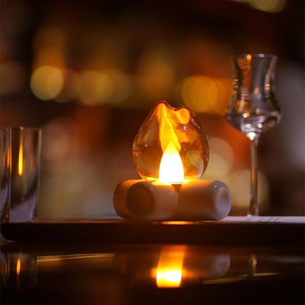 LED Flame Effect Mood Light Bulb 2