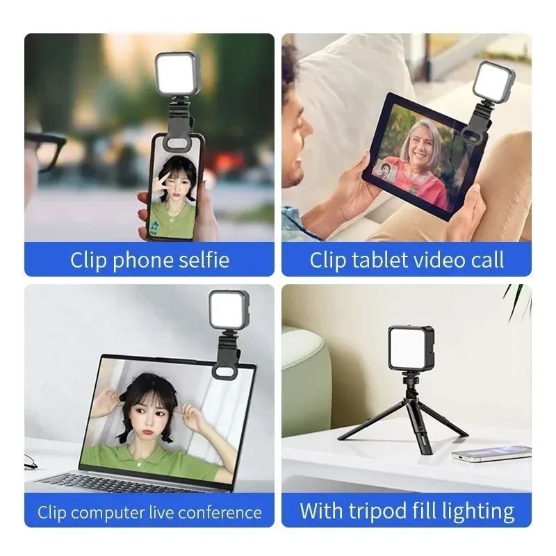 Portable Clip On LED Fill Light 5