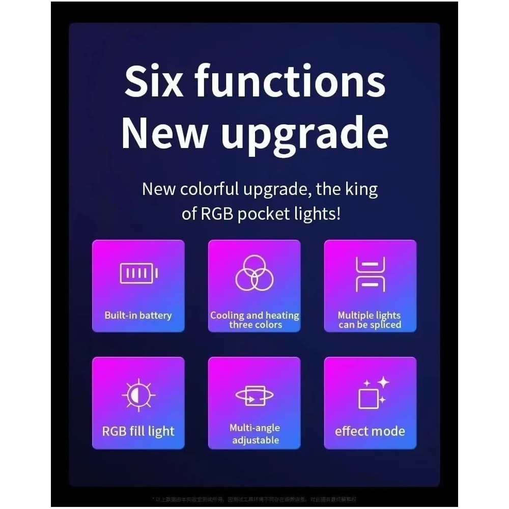 Portable Clip On LED Fill Light 9