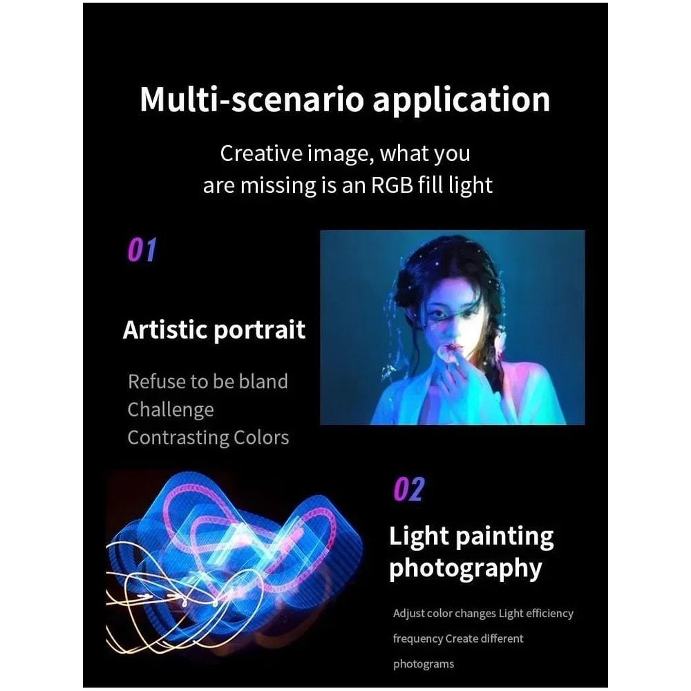 Portable Clip On LED Fill Light 10