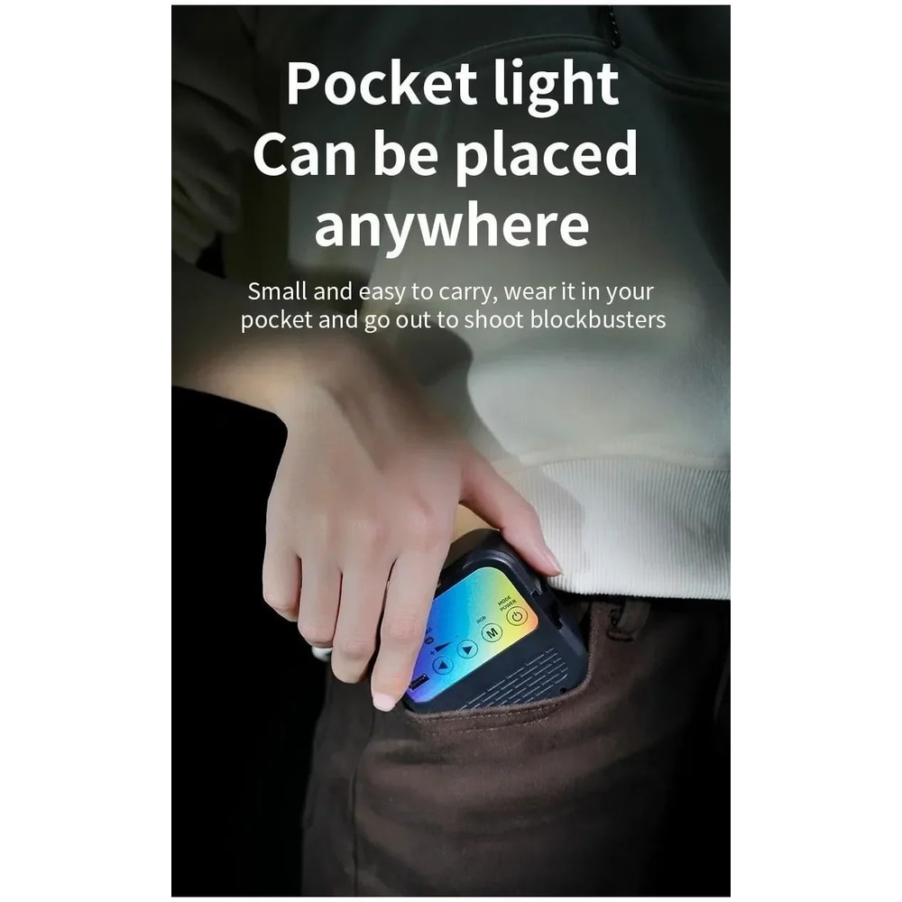 Portable Clip On LED Fill Light 12