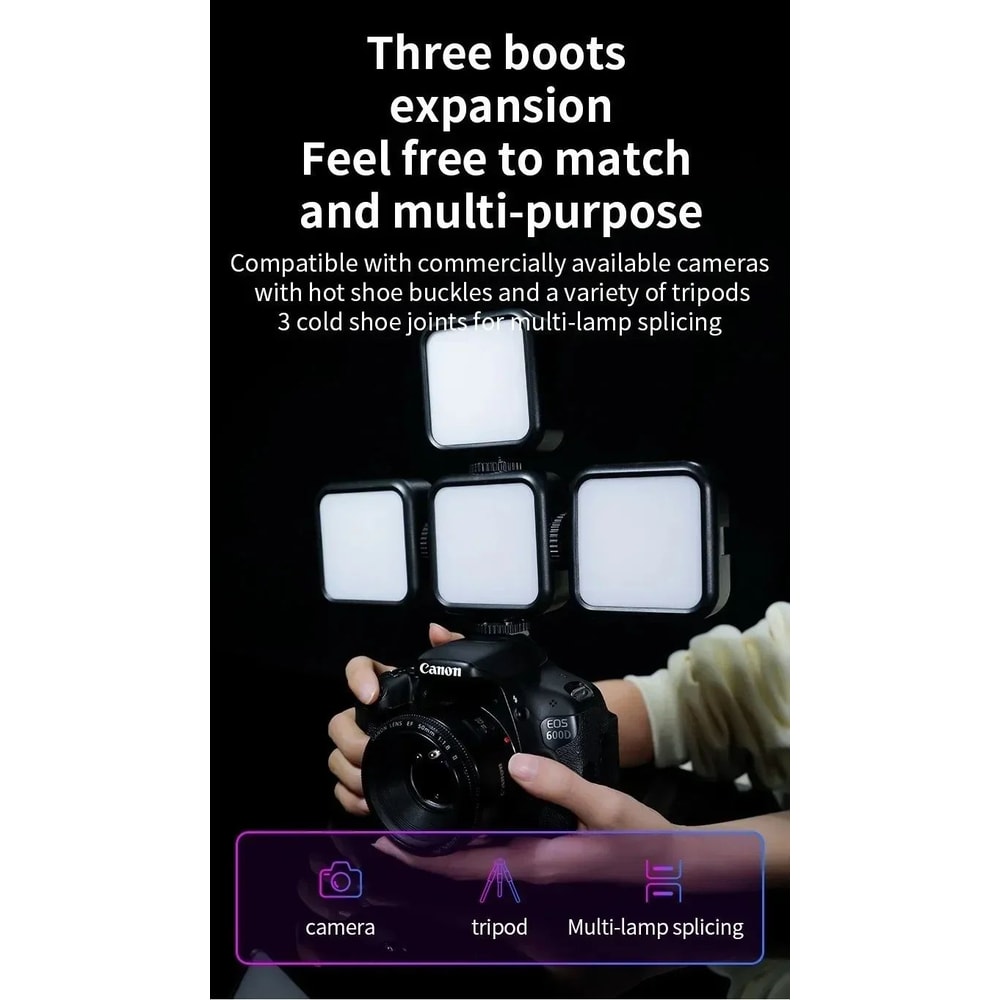 Portable Clip On LED Fill Light 13